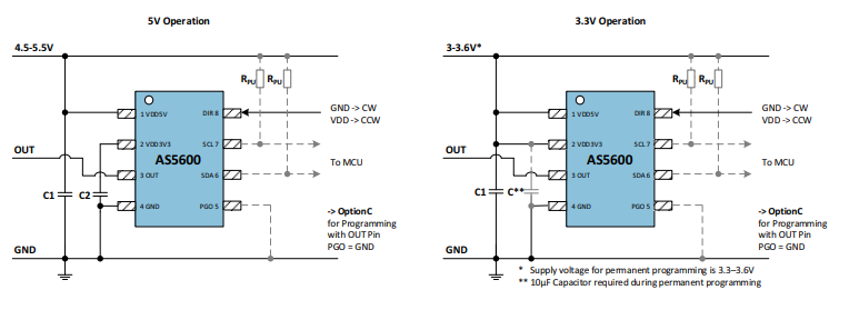 AS5600 Wiring
