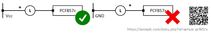 PCF8575 I/O How to Correctly Wire Components PCF8575 I/O How to Correctly Wire Components